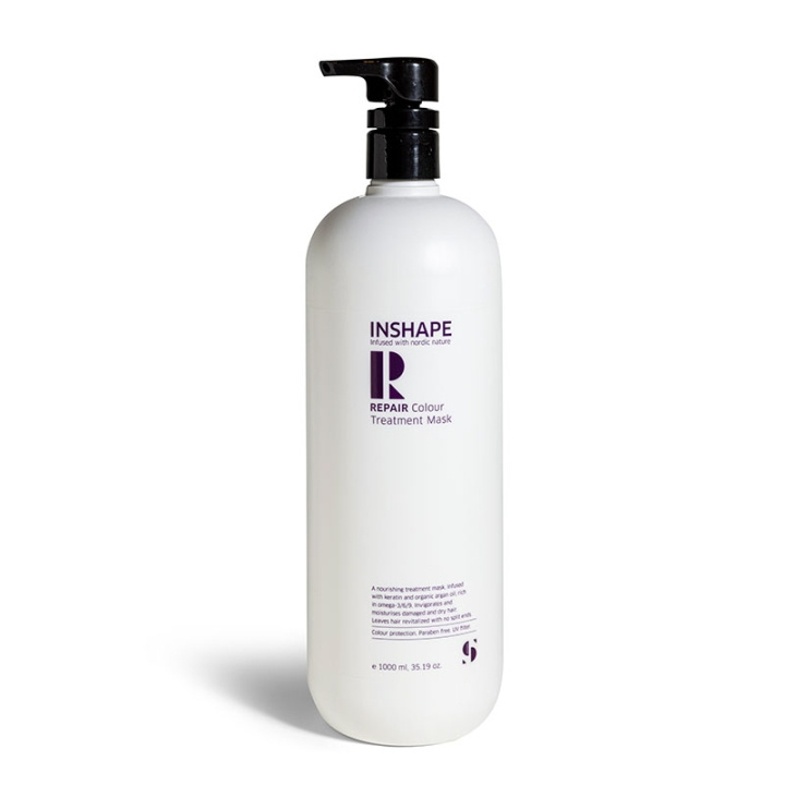 Inshape REPAIR färgbehandlingsmask - 1000 ml i gruppen SKÖNHET & HÄLSA / Hår & Styling / Hårvårdsprodukter / Hårinpackning hos TP E-commerce Nordic AB (D29169)