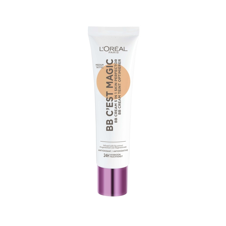 L\'Oreal BB C\'est Magic 30 ml - Medium i gruppen SKÖNHET & HÄLSA / Hudvård / Solskydd & Tanning / Solskydd hos TP E-commerce Nordic AB (D29186)