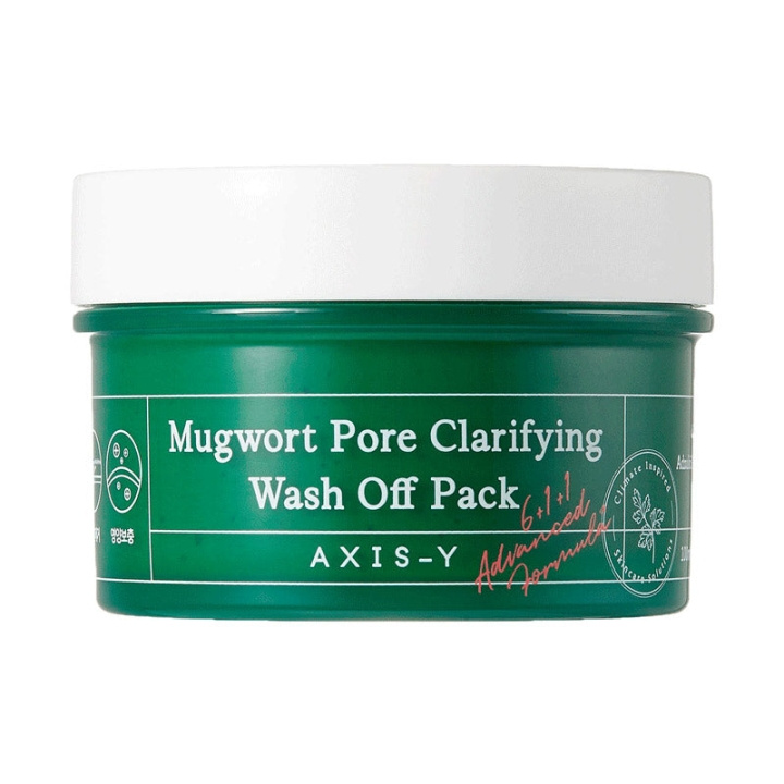 AXIS-Y Mugwort Pore Clarifying Wash Off Pack - 100 ml i gruppen SKÖNHET & HÄLSA / Hudvård / Ansiktsvård / Ansiktsolja hos TP E-commerce Nordic AB (D29249)
