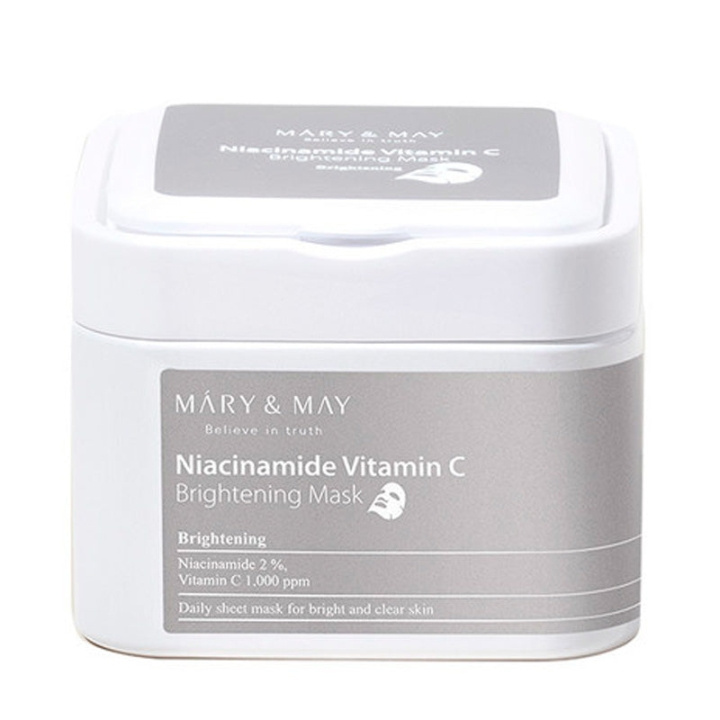 Mary&May Niacinamide Vitamin C Brightening Mask - 400 ml i gruppen SKÖNHET & HÄLSA / Hudvård / Ansiktsvård / Masker hos TP E-commerce Nordic AB (D29268)