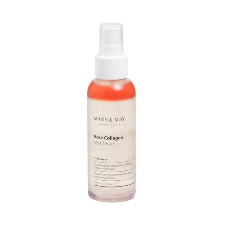 Mary&May Rose Collagen Mist Serum - 100 ml i gruppen SKÖNHET & HÄLSA / Hudvård / Ansiktsvård / Serum Hud hos TP E-commerce Nordic AB (D29274)