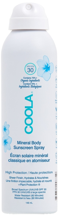 Coola Mineral Body Spray Doftfri - SPF 30 i gruppen SKÖNHET & HÄLSA / Hudvård / Solskydd & Tanning / Solskydd hos TP E-commerce Nordic AB (D29312)