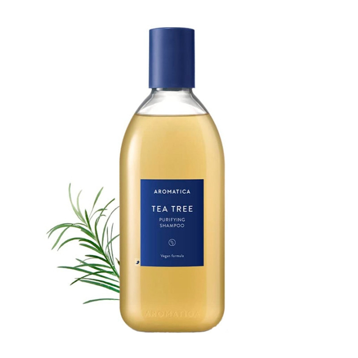 Aromatica Tea Tree Purifying Shampoo - 400 ml i gruppen SKÖNHET & HÄLSA / Hår & Styling / Hårvårdsprodukter / Schampo hos TP E-commerce Nordic AB (D29367)