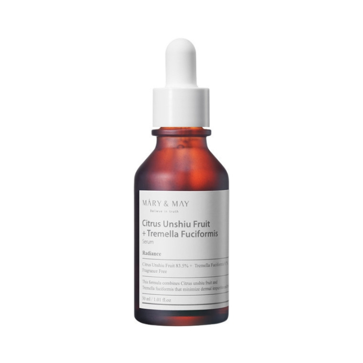 Mary&May Citrus Unshiu + Tremella Fuciformis Serum - 30 ml i gruppen SKÖNHET & HÄLSA / Hudvård / Ansiktsvård / Serum Hud hos TP E-commerce Nordic AB (D29419)