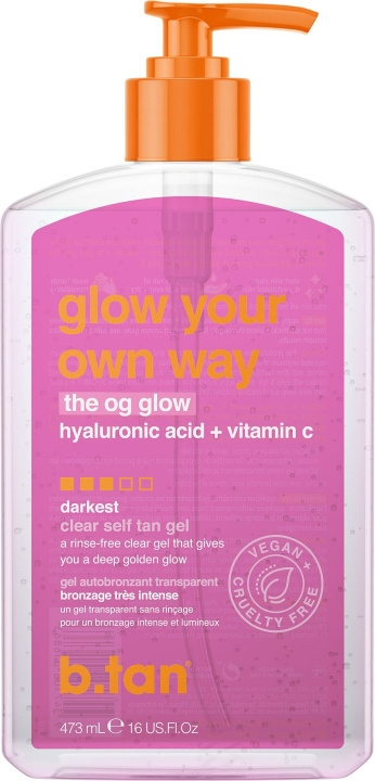 b.tan Glow Your Own Way 473 ml i gruppen SKÖNHET & HÄLSA / Hudvård / Ansiktsvård / Rengöring hos TP E-commerce Nordic AB (D29427)