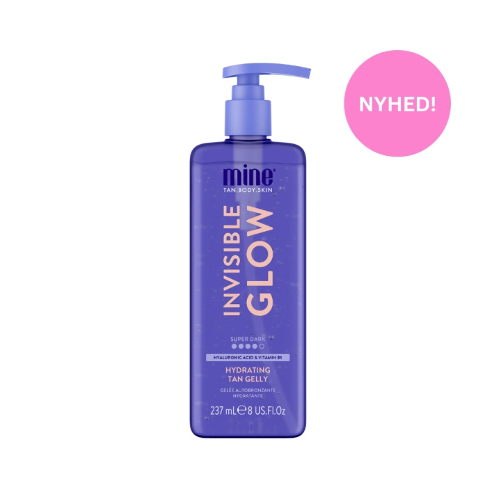 minetan Invisible Glow 237 ml - SUPER DARK TAN GELLY i gruppen SKÖNHET & HÄLSA / Hudvård / Solskydd & Tanning / Brun utan sol hos TP E-commerce Nordic AB (D29448)
