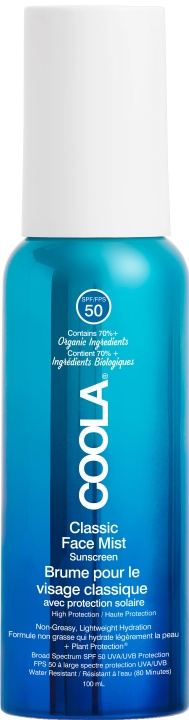 Coola Classic Face Mist SPF 50 i gruppen SKÖNHET & HÄLSA / Hudvård / Solskydd & Tanning / Solskydd hos TP E-commerce Nordic AB (D29460)