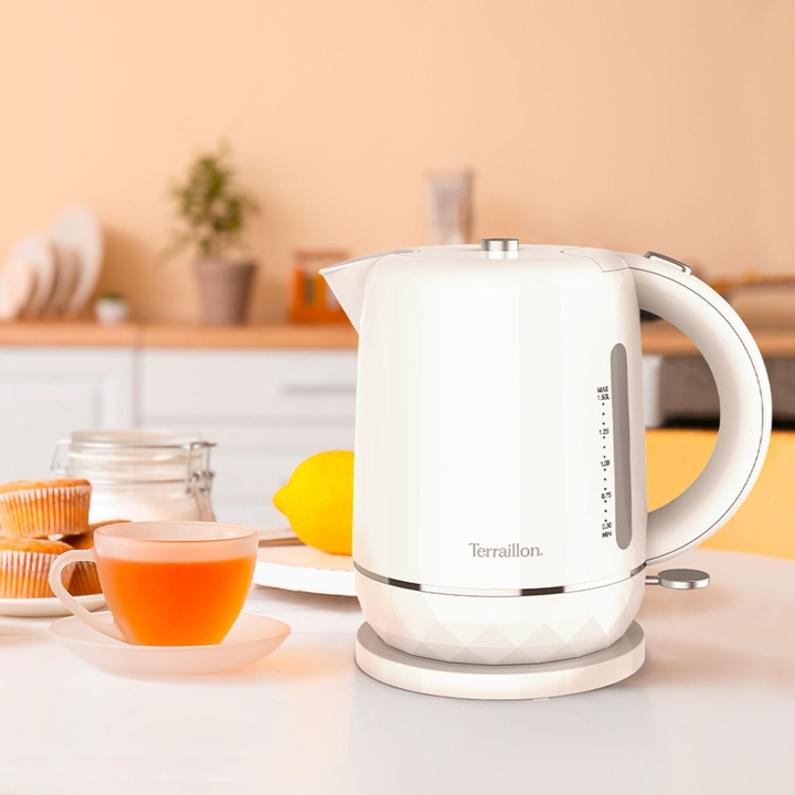 Terraillon Diamond Frukostpaket Serie Vit i gruppen HEM, HUSHÅLL & TRÄDGÅRD / Hushållsmaskiner / Vatten & Juice / Vattenkokare hos TP E-commerce Nordic AB (D29488)