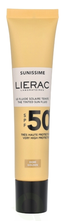 Lierac Paris Lierac Sunissime The Tinted Velvety Sun Fluid SPF50+ 40 ml Golden i gruppen SKÖNHET & HÄLSA / Hudvård / Solskydd & Tanning / Solskydd hos TP E-commerce Nordic AB (D29551)