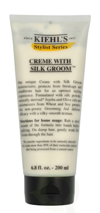 Kiehl\'s Creme Silk Groom 200 ml i gruppen SKÖNHET & HÄLSA / Hudvård / Ansiktsvård / Dagkräm hos TP E-commerce Nordic AB (D29559)
