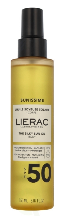 Lierac Paris Lierac Sunissime The Silky Sun Oil SPF50 150 ml i gruppen SKÖNHET & HÄLSA / Hudvård / Solskydd & Tanning / Solskydd hos TP E-commerce Nordic AB (D29566)