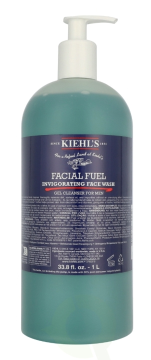 Kiehl\'s Men Facial Fuel Energizing Face Wash 1000 ml i gruppen SKÖNHET & HÄLSA / Hudvård / Ansiktsvård / Rengöring hos TP E-commerce Nordic AB (D29569)