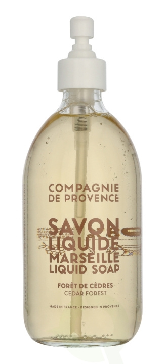 Compagnie De Provence Liquid Marseille Soap 495 ml Cedar Forest i gruppen SKÖNHET & HÄLSA / Hudvård / Kroppsvård / Handtvål hos TP E-commerce Nordic AB (D29578)