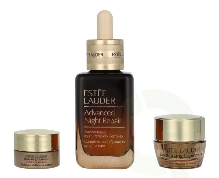 Estee Lauder Collagen Power Glow Set 58 ml Night Repair 50ml,/Revitalizing Supreme + Youth Power Eye Balm 3ml/Revitalizing Supreme/Youth Power Creme 5ml, i gruppen SKÖNHET & HÄLSA / Hudvård / Ansiktsvård / Serum Hud hos TP E-commerce Nordic AB (D29589)
