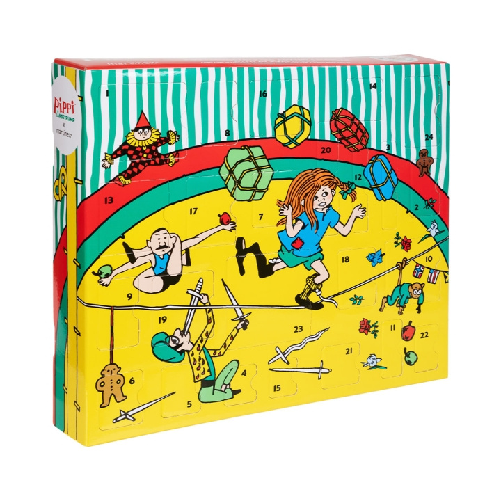 Pippi Långstrump Pippi Långstrump - Adventskalender 2024 (35827030) i gruppen LEKSAKER, BARN- & BABYPRODUKTER / Leksaker / Adventskalendrar hos TP E-commerce Nordic AB (D29653)