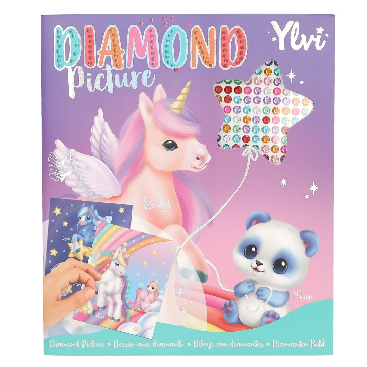 Ylvi Skapa din diamant med en klistermärkesbok - (0413483) i gruppen LEKSAKER, BARN- & BABYPRODUKTER / Leksaker / Pyssel hos TP E-commerce Nordic AB (D29663)