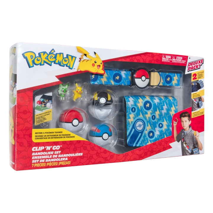 Pokémon Clip No Go Bandolier Promo Set - (PKW4293) i gruppen LEKSAKER, BARN- & BABYPRODUKTER / Leksaker / Lekset hos TP E-commerce Nordic AB (D29666)
