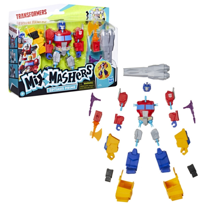Marvel Tranformers - Mixmashers Optimus Prime Actionfigur (F9737) i gruppen LEKSAKER, BARN- & BABYPRODUKTER / Leksaker / Figurer, Miniatyrer & tillbehör hos TP E-commerce Nordic AB (D29679)