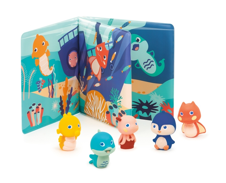 LUDI Badbok och fingerfigurer - (LU40018) i gruppen LEKSAKER, BARN- & BABYPRODUKTER / Leksaker / Figurer, Miniatyrer & tillbehör hos TP E-commerce Nordic AB (D29691)