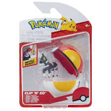 Pokémon Clip N Go - Blitzle med snabb boll (PKW4149) i gruppen LEKSAKER, BARN- & BABYPRODUKTER / Leksaker / Figurer, Miniatyrer & tillbehör hos TP E-commerce Nordic AB (D29705)
