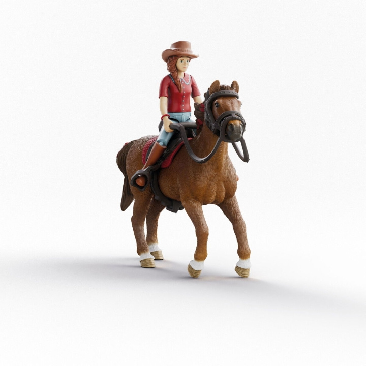 Schleich Horse Club Hannah & Cayenne - (42711) i gruppen LEKSAKER, BARN- & BABYPRODUKTER / Leksaker / Figurer, Miniatyrer & tillbehör hos TP E-commerce Nordic AB (D29708)