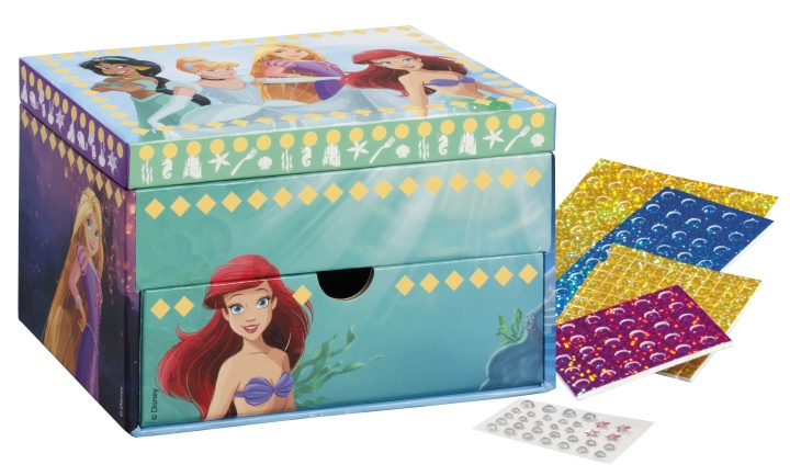 Totum Disney Princess mosaiklåda (TT045101) i gruppen LEKSAKER, BARN- & BABYPRODUKTER / Leksaker / Pyssel hos TP E-commerce Nordic AB (D29711)