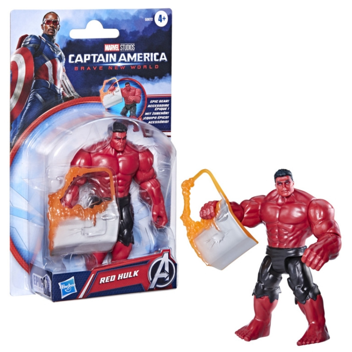 Marvel Captain America: Brave New World - Red Hulk (G0072) i gruppen LEKSAKER, BARN- & BABYPRODUKTER / Leksaker / Figurer, Miniatyrer & tillbehör hos TP E-commerce Nordic AB (D29729)