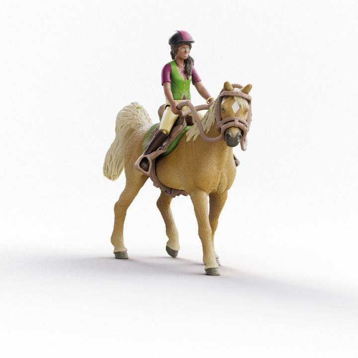 Schleich Horse Club Sarah & Mystery - (42714) i gruppen LEKSAKER, BARN- & BABYPRODUKTER / Leksaker / Figurer, Miniatyrer & tillbehör hos TP E-commerce Nordic AB (D29744)