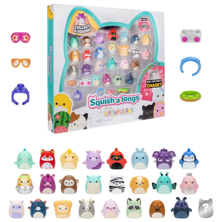 Squishalongs 2,5 cm 25 Pack S2 (SKU: 2510134) i gruppen LEKSAKER, BARN- & BABYPRODUKTER / Leksaker / Figurer, Miniatyrer & tillbehör hos TP E-commerce Nordic AB (D29754)