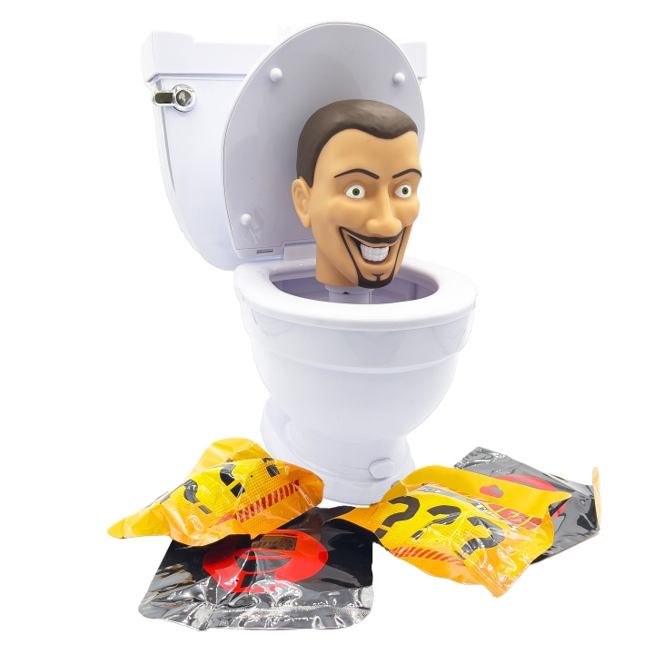 Skibidi Toilet Mystery överraskningstoalett (1330) i gruppen LEKSAKER, BARN- & BABYPRODUKTER / Leksaker / Figurer, Miniatyrer & tillbehör hos TP E-commerce Nordic AB (D29755)