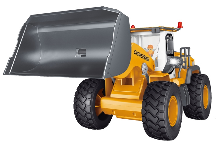 MX R/C Constructions Bulldozer R/C 1:18 2,4GHz, 3,7V Li-Ion, 9 kanaler (471469) i gruppen LEKSAKER, BARN- & BABYPRODUKTER / Radiostyrt / Övrigt radiostyrt hos TP E-commerce Nordic AB (D29757)