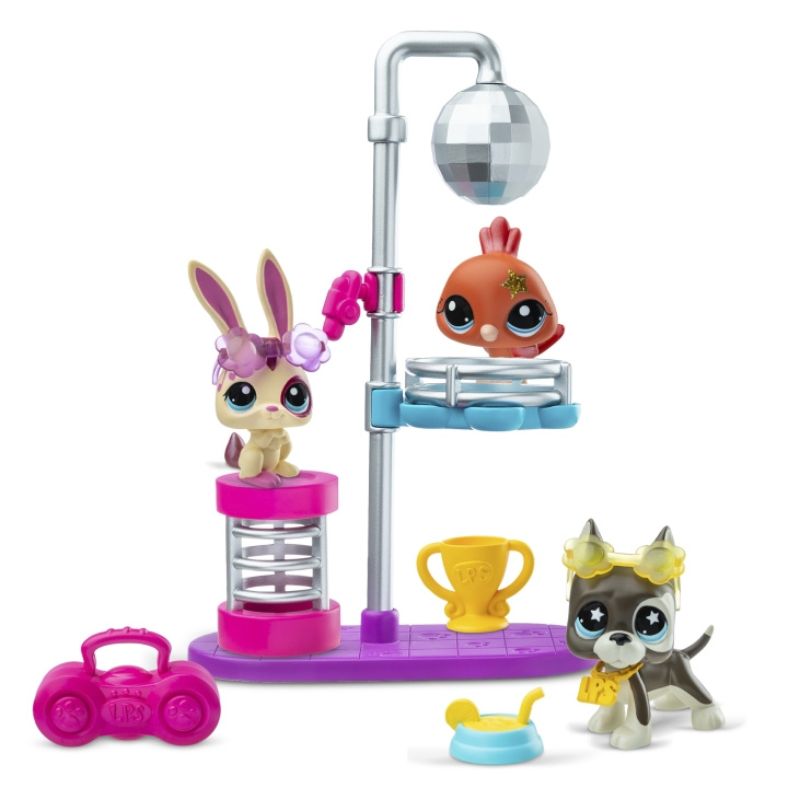 Littlest Pet Shop Disco Nights Play Pack - (00637) i gruppen LEKSAKER, BARN- & BABYPRODUKTER / Leksaker / Lekset hos TP E-commerce Nordic AB (D29764)