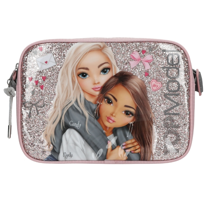 TOPModel Stor axelremsväska MY BFF - Mjuk rosa (413279) i gruppen LEKSAKER, BARN- & BABYPRODUKTER / Leksaker / Pyssel hos TP E-commerce Nordic AB (D29807)