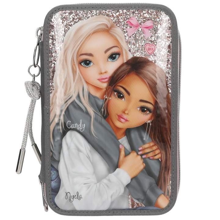 TOPModel Tredubbelt pennfodral MY BFF (413315) i gruppen LEKSAKER, BARN- & BABYPRODUKTER / Leksaker / Pennfodral hos TP E-commerce Nordic AB (D29808)