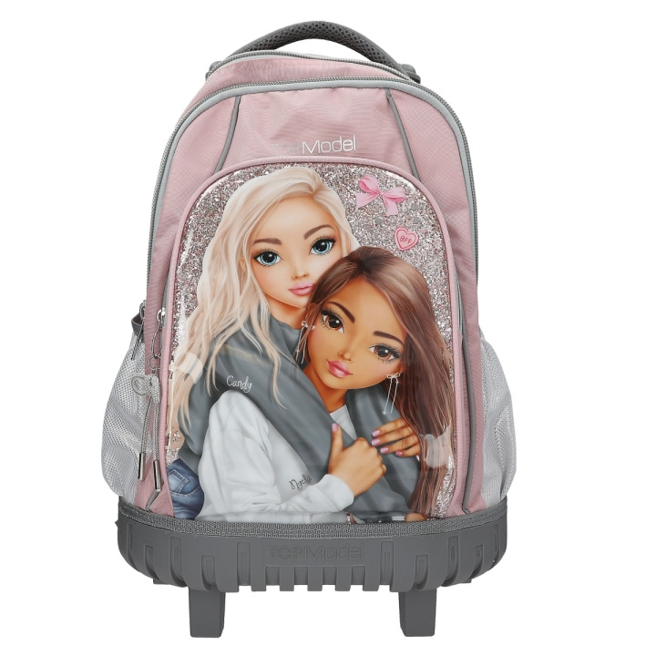 TOPModel Skolryggsäck Trolley MY BFF - Rosa-Grå (413317) i gruppen LEKSAKER, BARN- & BABYPRODUKTER / Resa / Barnväskor / Ryggsäckar hos TP E-commerce Nordic AB (D29809)
