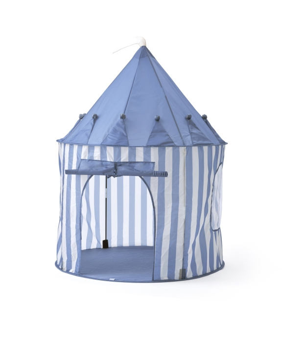 Kids Concept Stars - Lekstält med ränder, blå - (1000927) i gruppen LEKSAKER, BARN- & BABYPRODUKTER / Uteleksaker / Lektält hos TP E-commerce Nordic AB (D29820)