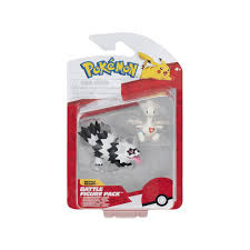 Pokémon Battle Feature-figur - Zigzagoon & Togetic (PKW4050) i gruppen LEKSAKER, BARN- & BABYPRODUKTER / Leksaker / Figurer, Miniatyrer & tillbehör hos TP E-commerce Nordic AB (D29823)
