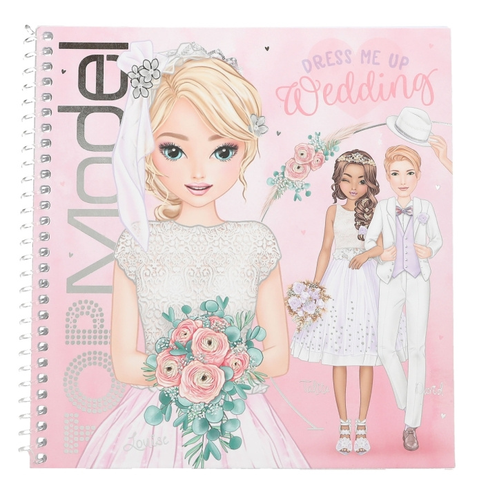 TOPModel Dress Me Up Klistermärkesbok Bröllop i gruppen LEKSAKER, BARN- & BABYPRODUKTER / Leksaker / Pyssel hos TP E-commerce Nordic AB (D29826)