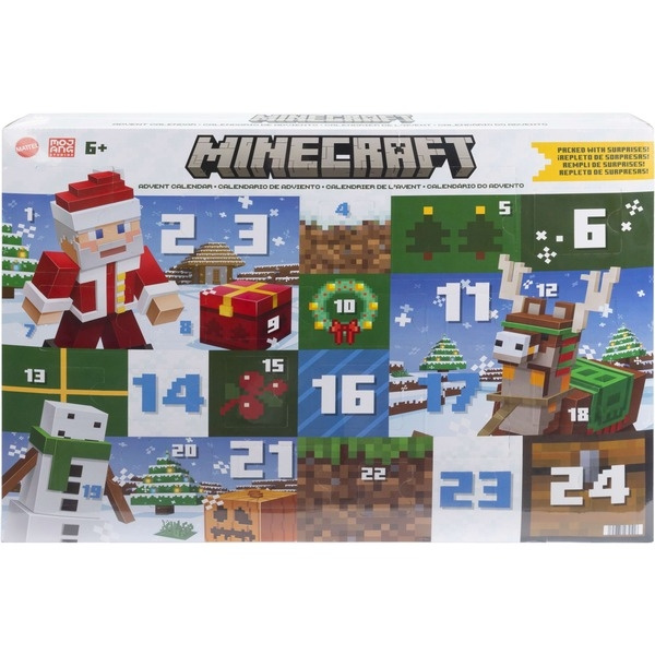 MINECRAFT Adventskalender 2024 (HMX86) i gruppen LEKSAKER, BARN- & BABYPRODUKTER / Leksaker / Adventskalendrar hos TP E-commerce Nordic AB (D29829)