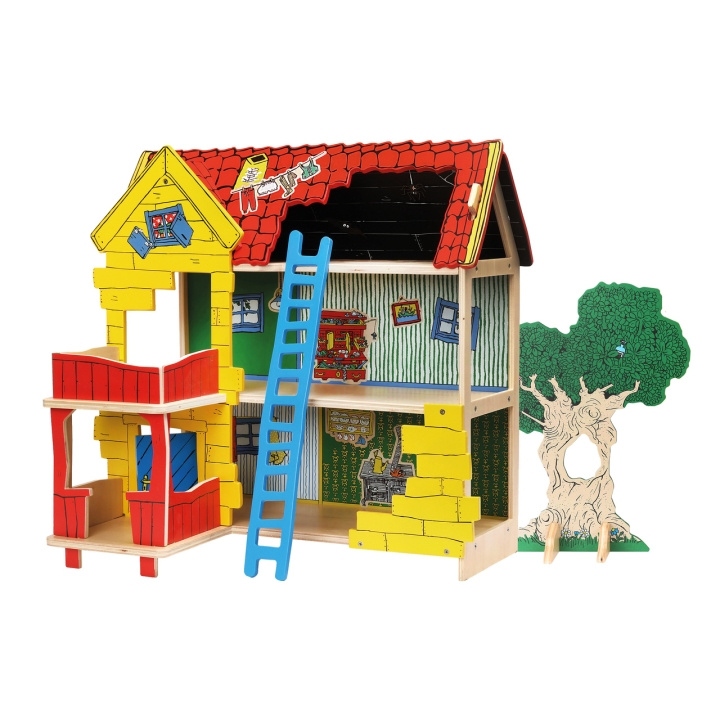 Pippi Långstrump - Pippis Villa Villekulla Dockhus (18103) i gruppen LEKSAKER, BARN- & BABYPRODUKTER / Leksaker / Lekset hos TP E-commerce Nordic AB (D29835)