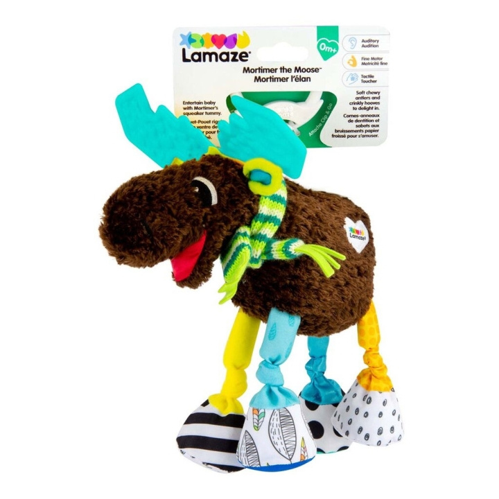 Lamaze Mortimer The Moose - (941-27014) i gruppen LEKSAKER, BARN- & BABYPRODUKTER / Babyleksaker / Gosedjur hos TP E-commerce Nordic AB (D29838)