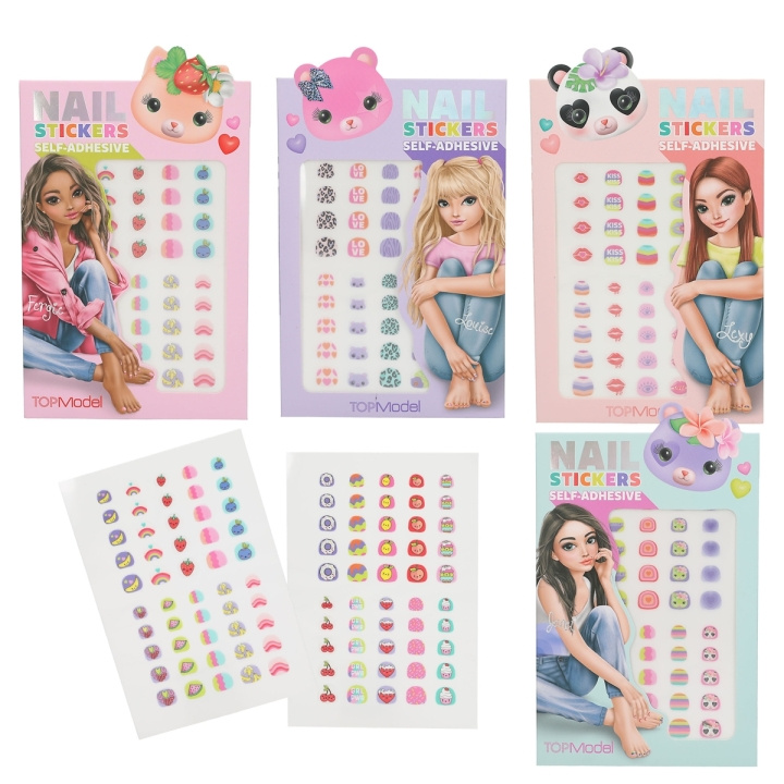TOPModel Självhäftande nagelstickers BEAUTY and ME ( 0413064 ) i gruppen LEKSAKER, BARN- & BABYPRODUKTER / Leksaker / Pyssel hos TP E-commerce Nordic AB (D29842)