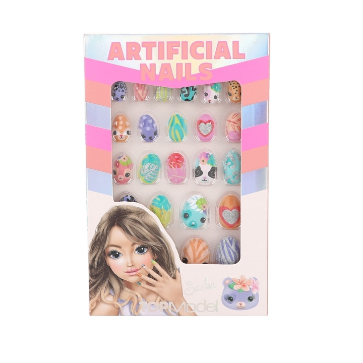 TOPModel Konstgjorda naglar spetsiga djur BEAUTY and ME ( 0412820 ) i gruppen LEKSAKER, BARN- & BABYPRODUKTER / Leksaker / Pyssel hos TP E-commerce Nordic AB (D29843)