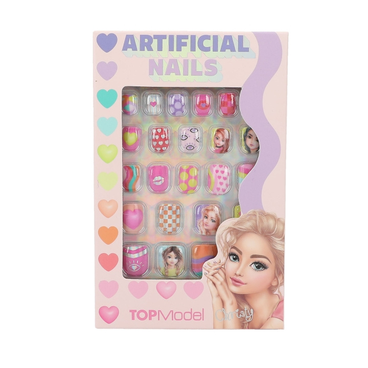 TOPModel Konstgjorda naglar Flat - Neon (412819) i gruppen LEKSAKER, BARN- & BABYPRODUKTER / Leksaker / Pyssel hos TP E-commerce Nordic AB (D29845)
