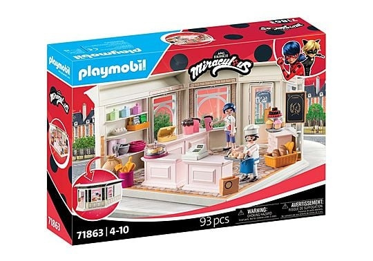 Playmobil Miraculous - Franskt bageri (71863) i gruppen LEKSAKER, BARN- & BABYPRODUKTER / Leksaker / Lekset hos TP E-commerce Nordic AB (D29846)