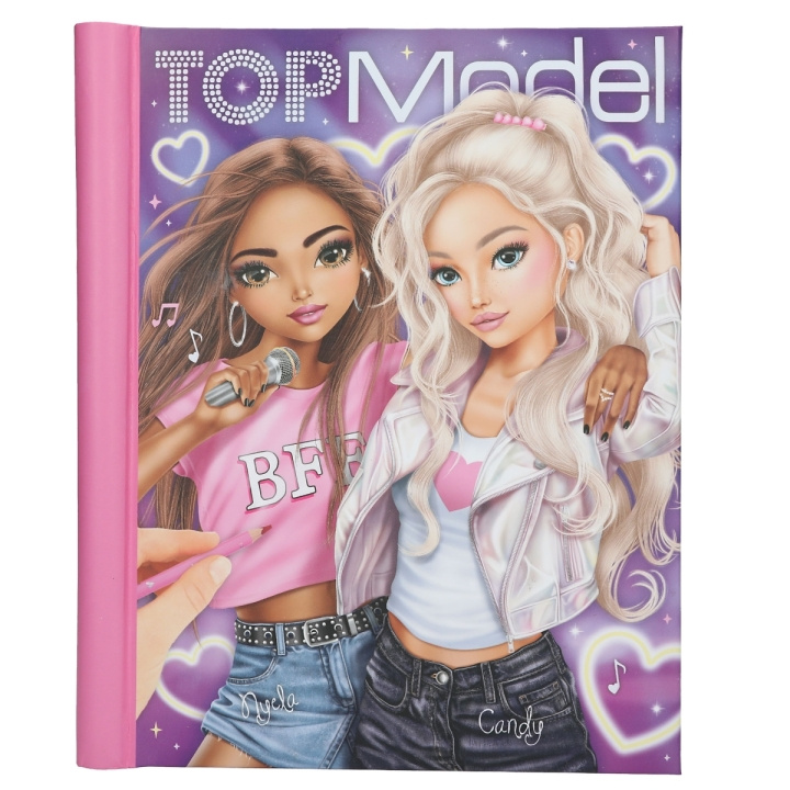 TOPModel Målarbok med LED och ljud MY BFF (413722) i gruppen LEKSAKER, BARN- & BABYPRODUKTER / Leksaker / Pyssel hos TP E-commerce Nordic AB (D29854)