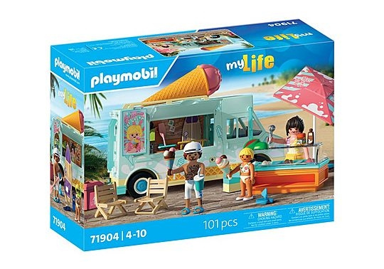 Playmobil Mitt liv: Glassbil med surfshop (71904) i gruppen LEKSAKER, BARN- & BABYPRODUKTER / Leksaker / Lekset hos TP E-commerce Nordic AB (D29873)