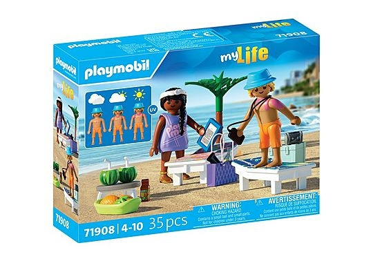 Playmobil My Life: Couples Trip at the Beach (71908) i gruppen LEKSAKER, BARN- & BABYPRODUKTER / Leksaker / Lekset hos TP E-commerce Nordic AB (D29876)
