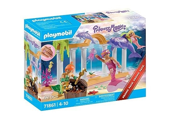 Playmobil Sjöjungfruskatt med delfiner (71861) i gruppen LEKSAKER, BARN- & BABYPRODUKTER / Leksaker / Figurer, Miniatyrer & tillbehör hos TP E-commerce Nordic AB (D29879)