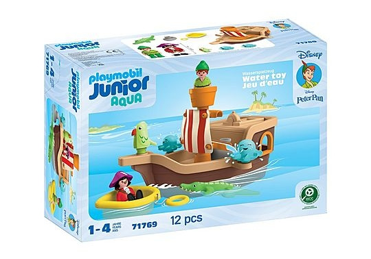 Playmobil Peter Pan\'s Splashing Pirate Ship (71769) i gruppen LEKSAKER, BARN- & BABYPRODUKTER / Leksaker / Lekset hos TP E-commerce Nordic AB (D29907)